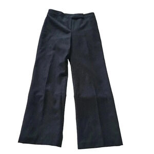 Ann Taylor Gray Straight Leg Dress Career Trouser Pants Size 4